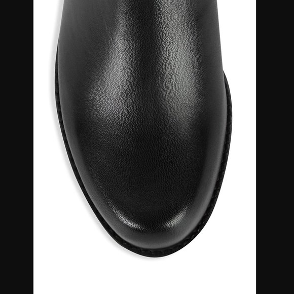 Stuart Weitzman Knee High Black Leather Boots - Picture 5 of 8